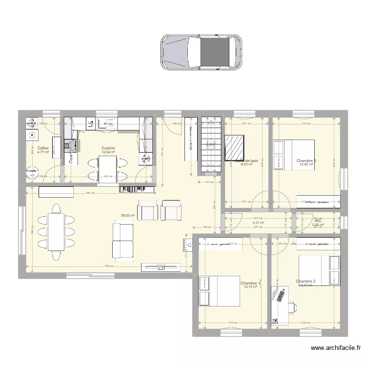 Projet chemin de canto perdrix vero. Plan de Projet chemin de canto perdrix vero. Plan de