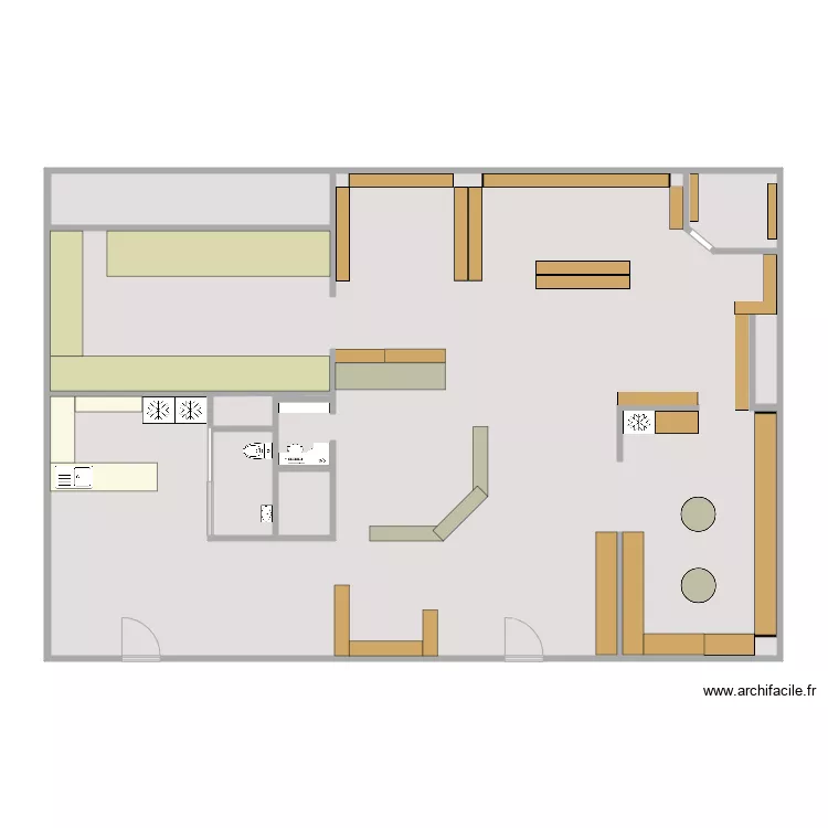 Le chai drv. Plan de 