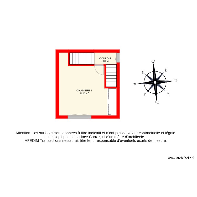 BI 5114 ETAGE 1. Plan de 0 pièce et 0 m2