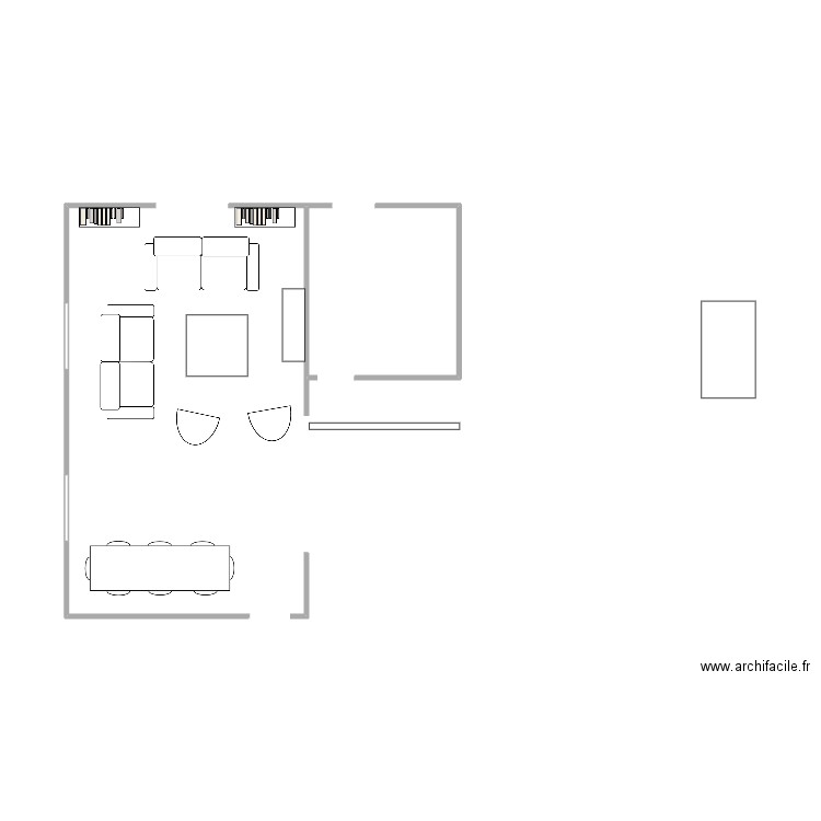 Le Chesnay - Plan dessiné par Grumpy61