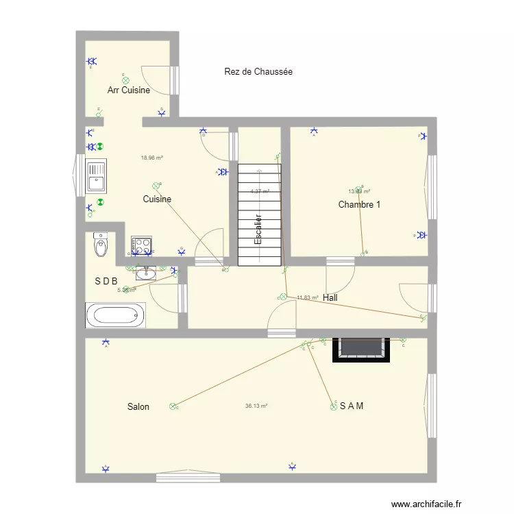 marie rose serge jemelle. Plan de 