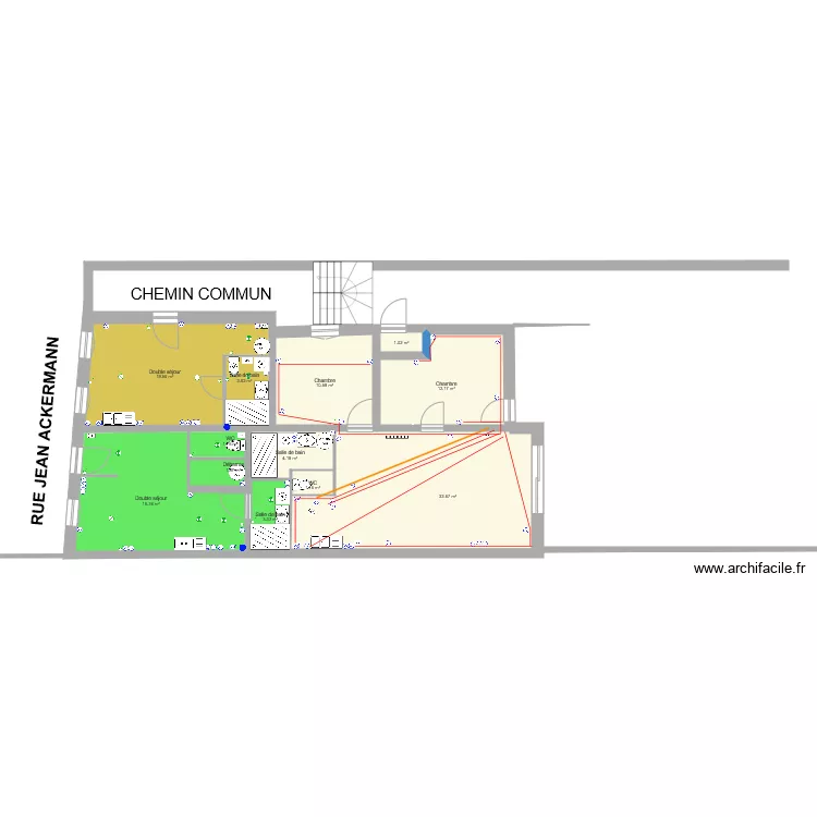 Vinovalley SAUMUR electricit&eacute;. Plan de 