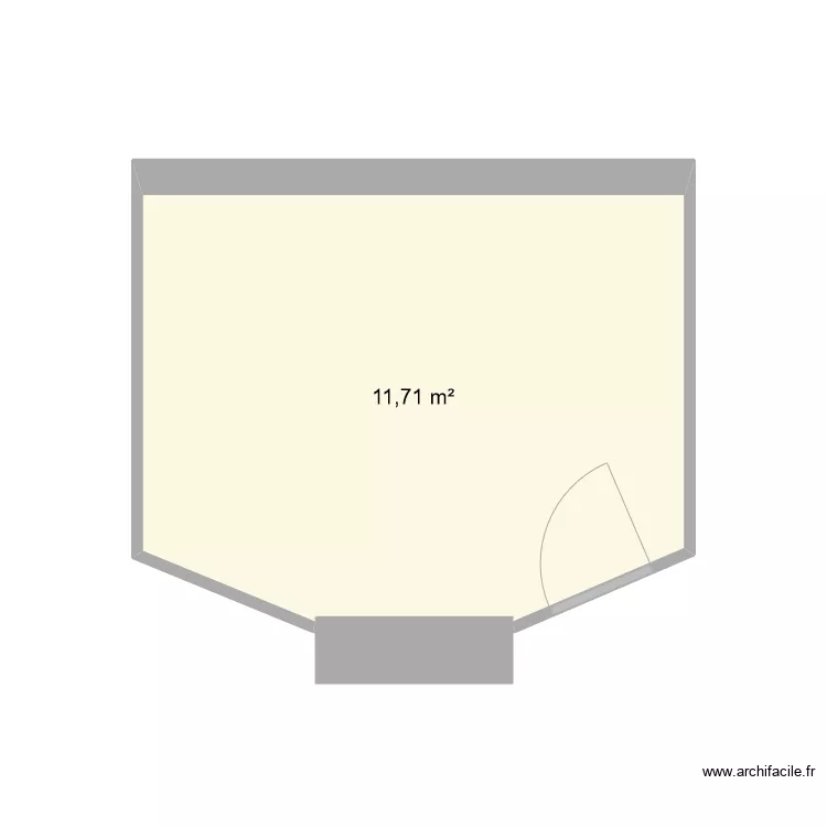 appartement Bordeaux. Plan de 