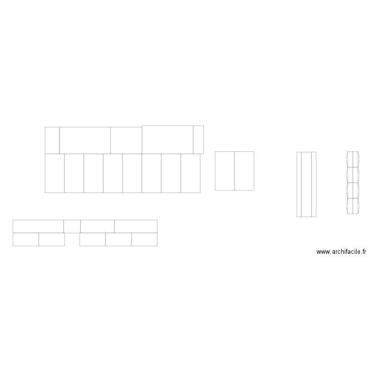 terrasse. Plan de 0 pièce et 0 m2