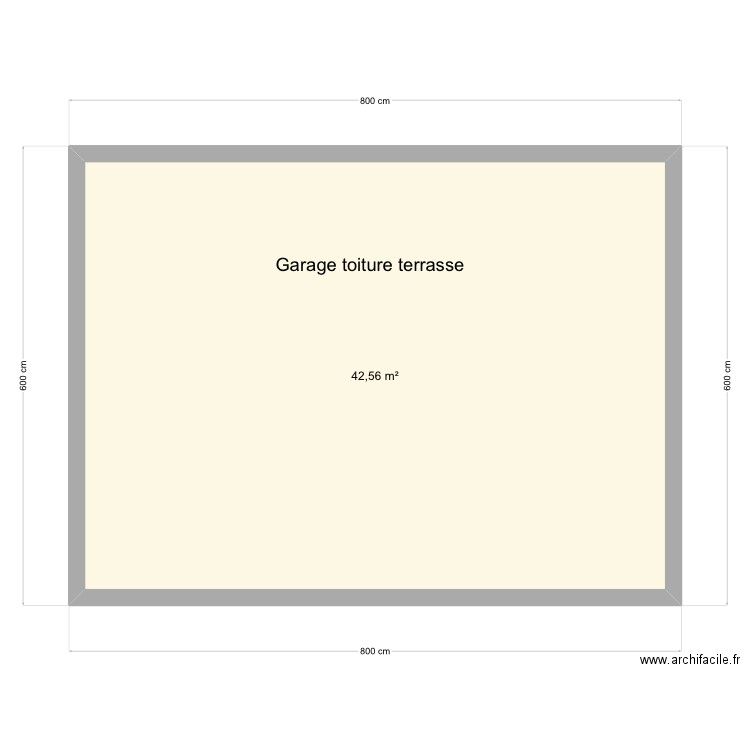 Garage st martial . Plan de 0 pièce et 0 m2