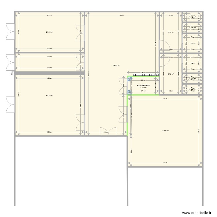 Projet visio V4. Plan de 0 pièce et 0 m2