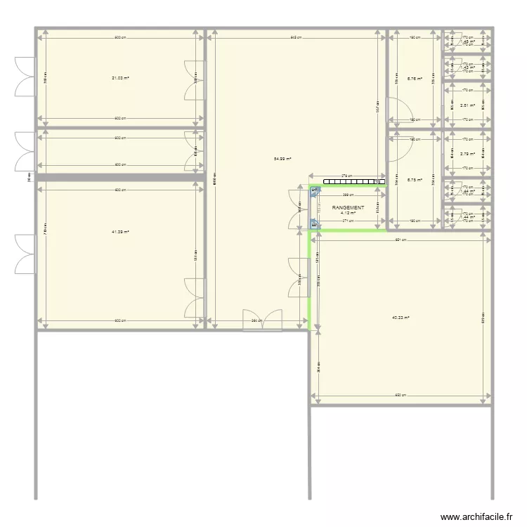 Projet visio V4. Plan de 
