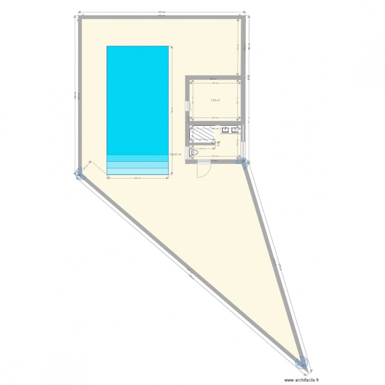 PISCINE Salle de bain. Plan de 0 pièce et 0 m2