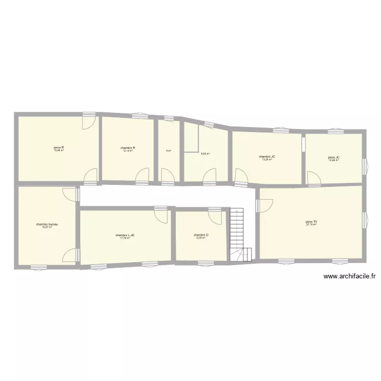 maison. Plan de maison. Plan de
