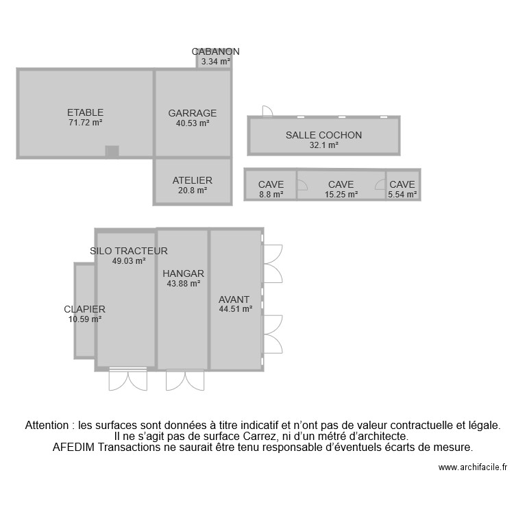 BI 6330 ANNEXES HUBERT. Plan de 0 pièce et 0 m2