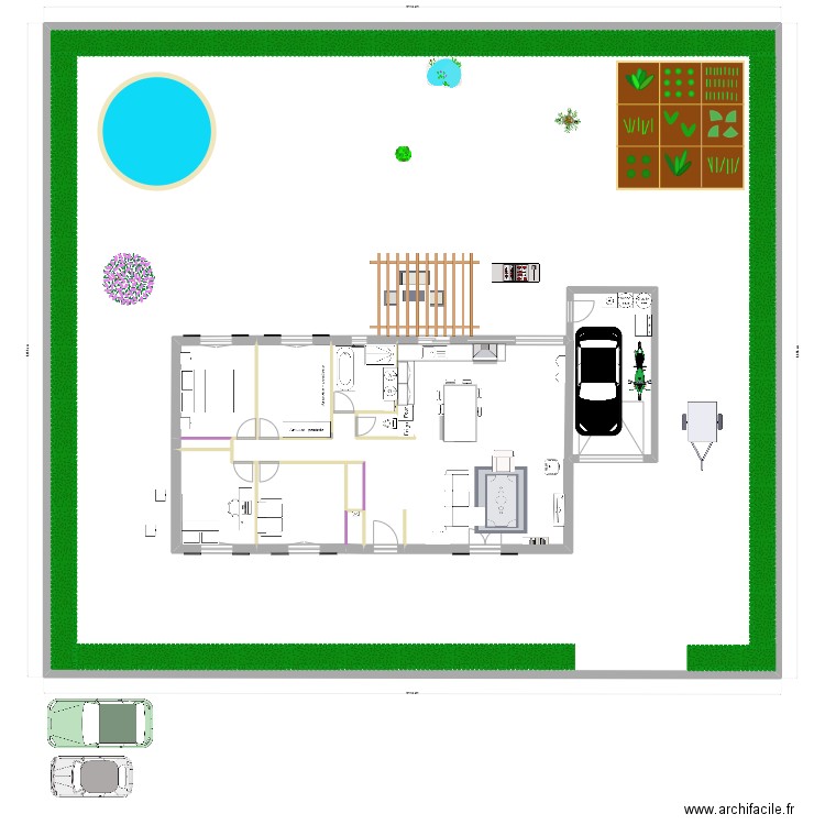 maison aurélie Cindy. Plan de 12 pièces et 765 m2