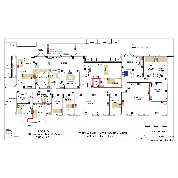 VALIN V25. Plan de VALIN V25. Plan de