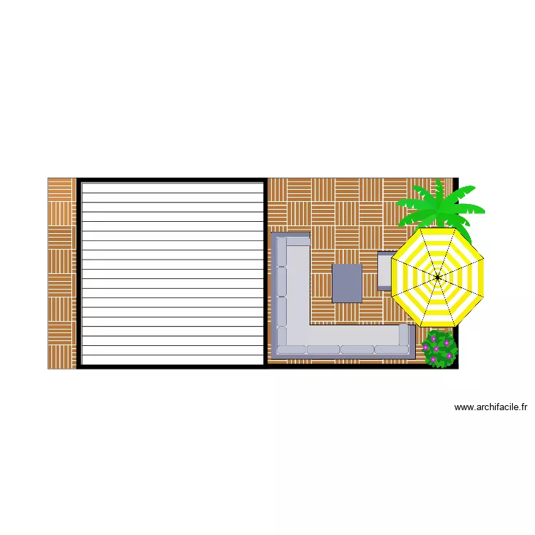 pergola lucas. Plan de 