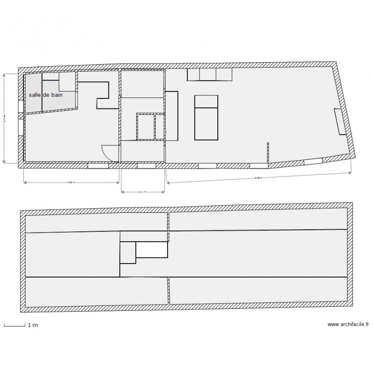 matt. Plan de 0 pièce et 0 m2