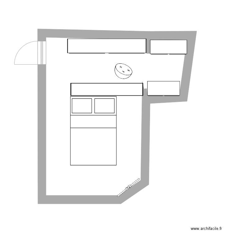 suite parentale paris 2. Plan de 0 pièce et 0 m2