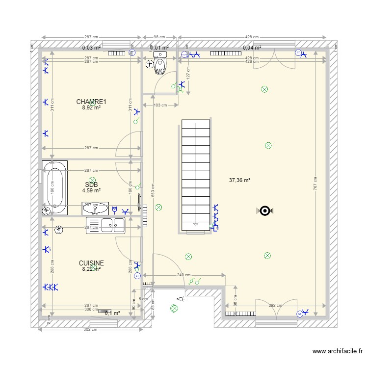 SHTËPIA ME DRITA. Plan de 0 pièce et 0 m2