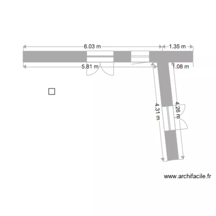 Cuisine Saint Jean. Plan de 