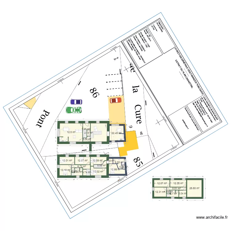 locatif. Plan de locatif. Plan de