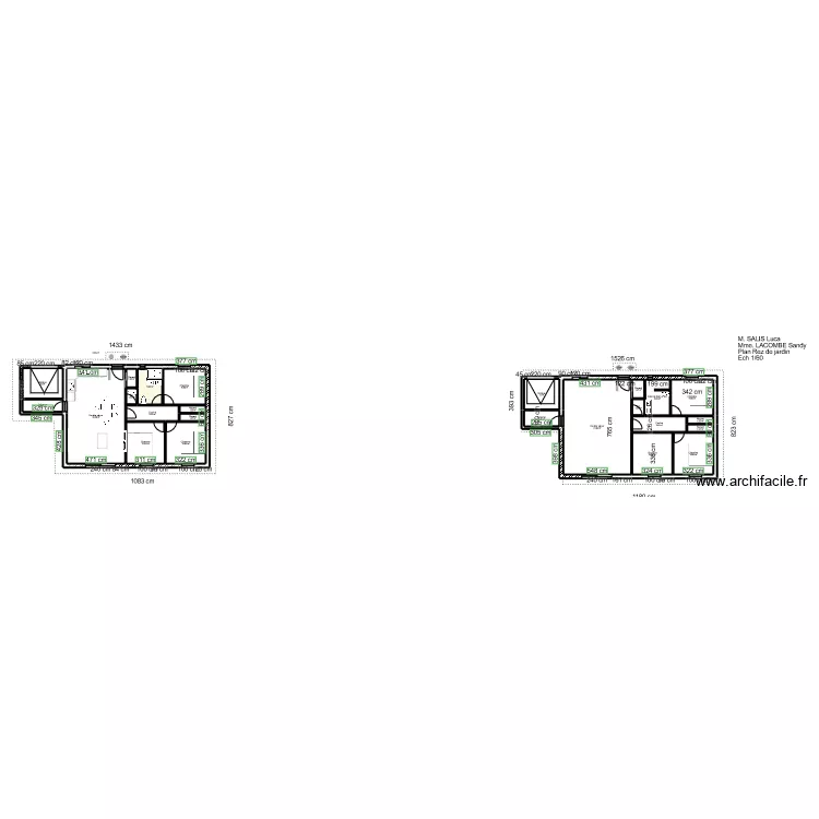 plan Sandy et luca . Plan de 