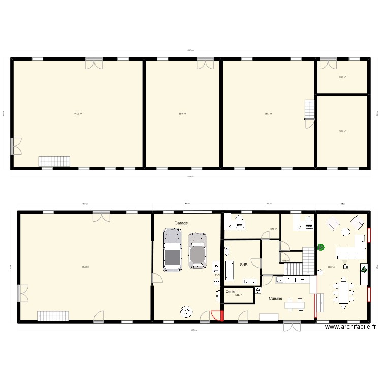 Silhac 1. Plan de 11 pièces et 513 m2