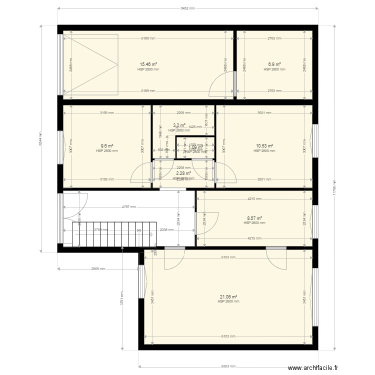 R de Ch Naintre 2. Plan de 0 pièce et 0 m2