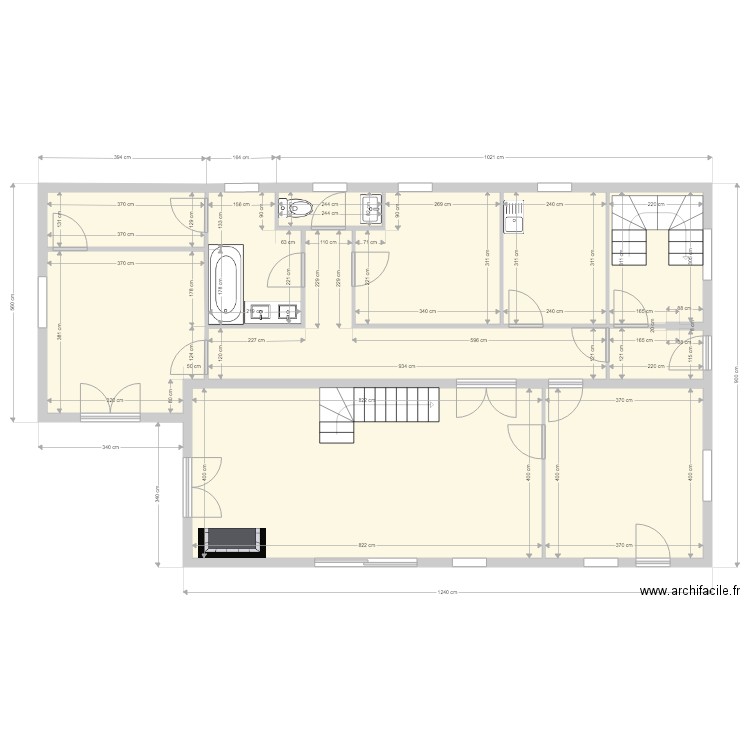 EDITH RDC. Plan de 0 pièce et 0 m2