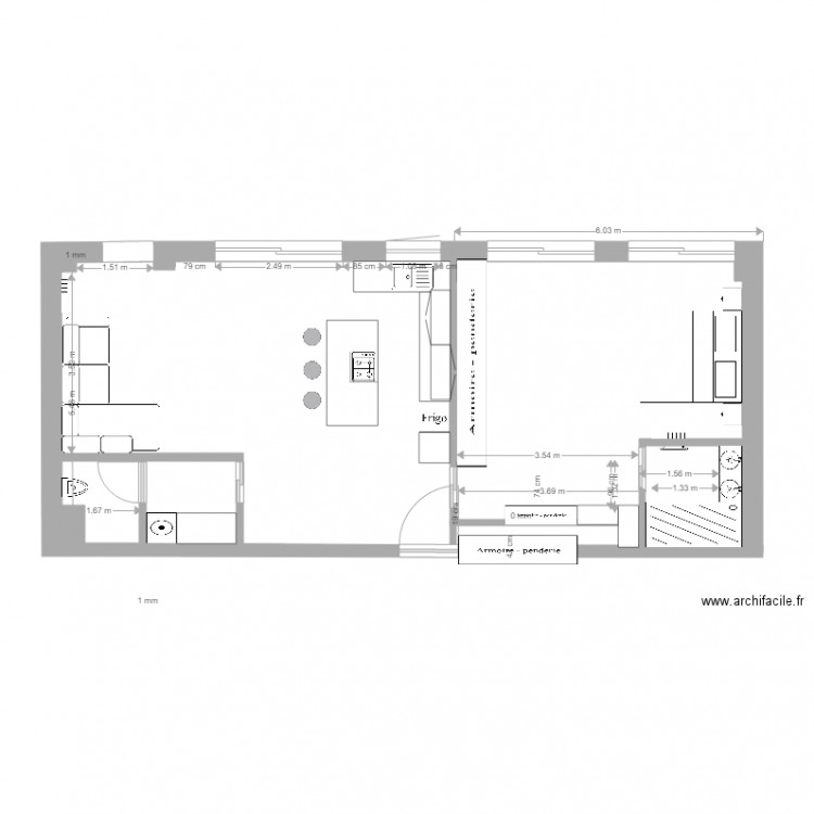 PASSY 11. Plan de 0 pièce et 0 m2