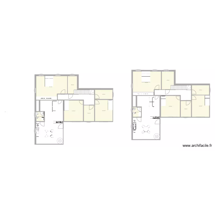 rez de chauss&eacute;e. Plan de 
