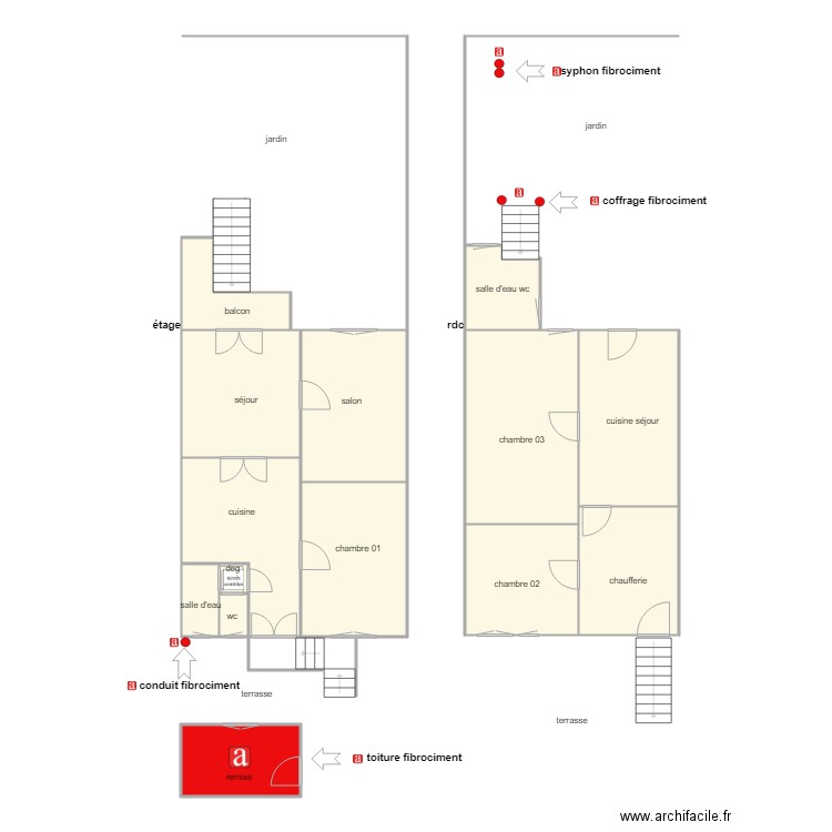 richard am. Plan de 0 pièce et 0 m2