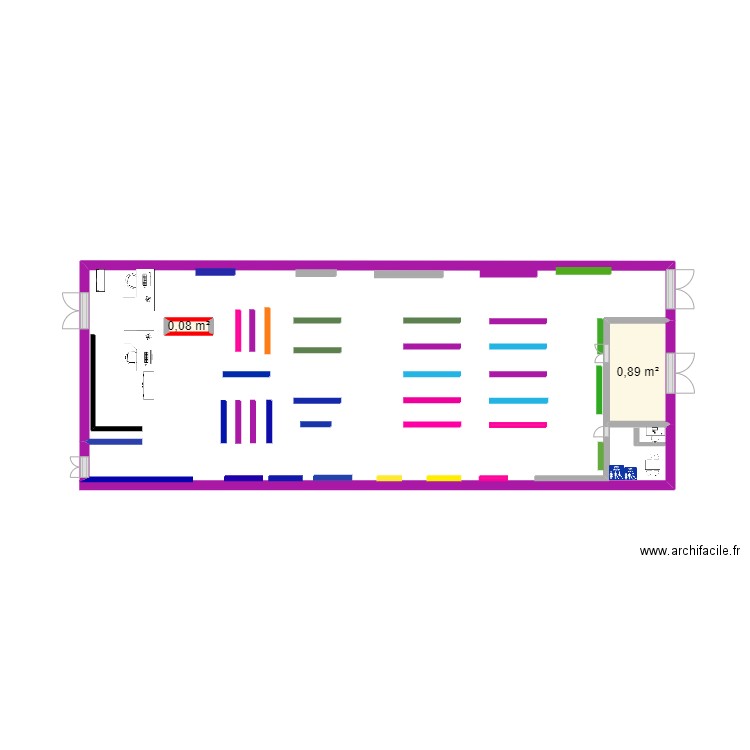 Margaux. Plan de 0 pièce et 0 m2