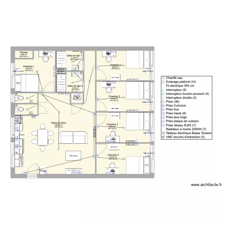 Lannion. Plan de 