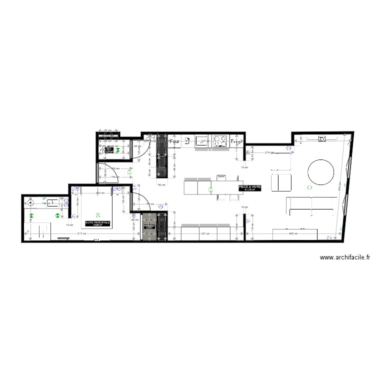 PLAN DIJON 1 MODIF. Plan de 0 pièce et 0 m2