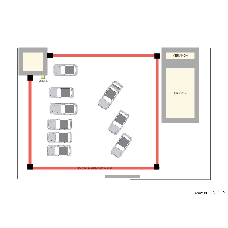 GOUPILE AUTOMOBILES ST GILLES. Plan de 0 pièce et 0 m2