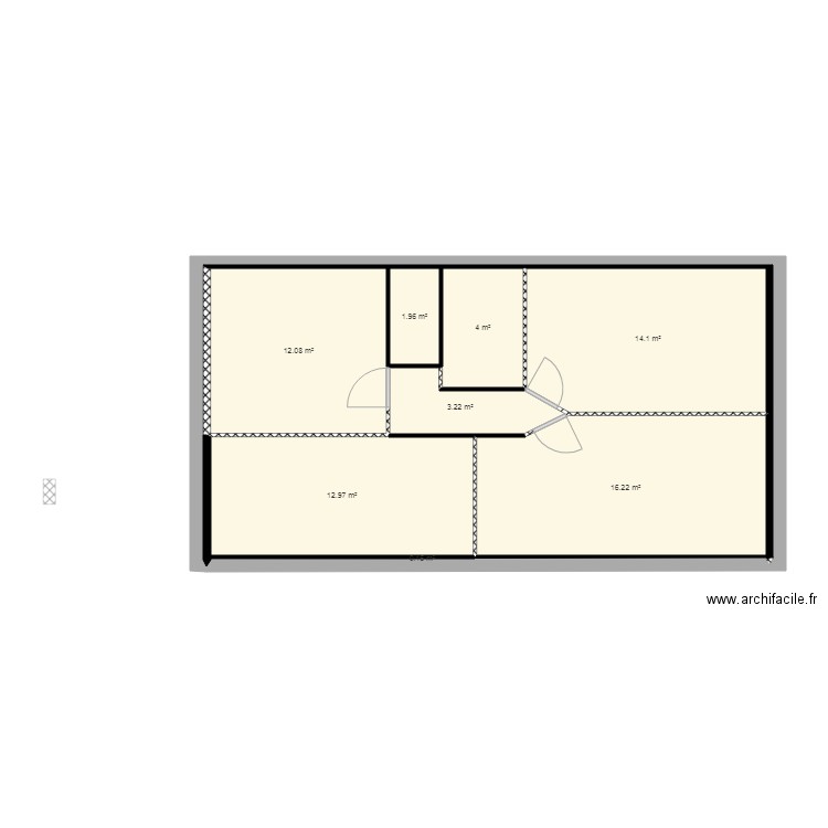 plan 2. Plan de 0 pièce et 0 m2