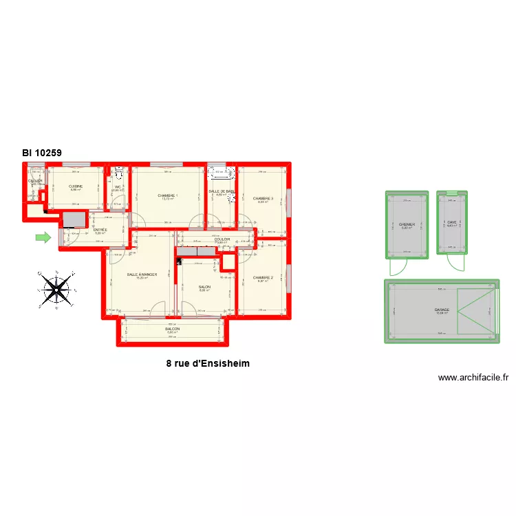 BI 10259. Plan de BI 10259. Plan de