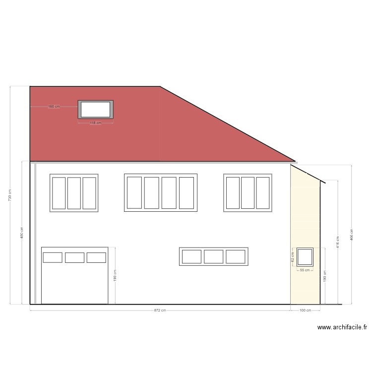 vue n°3. Plan de 0 pièce et 0 m2