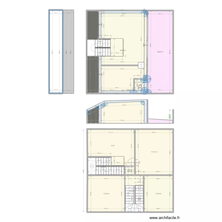 3 eme etage v5 rehaussement avec Terrasse version NEO BAIL TRAVAIL. Plan de 3 eme etage v5 rehaussement avec Terrasse version NEO BAIL TRAVAIL. Plan de