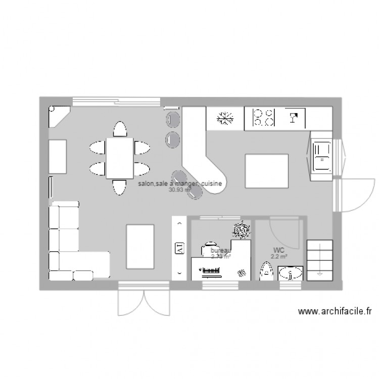 MAISON 3D. Plan de 0 pièce et 0 m2