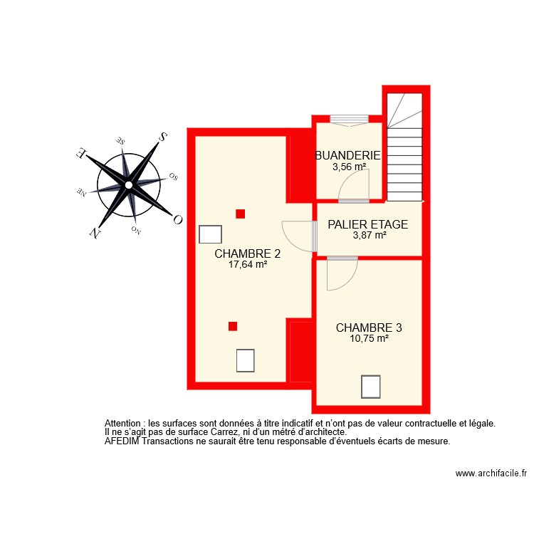 6610 ETAGE . Plan de 0 pièce et 0 m2