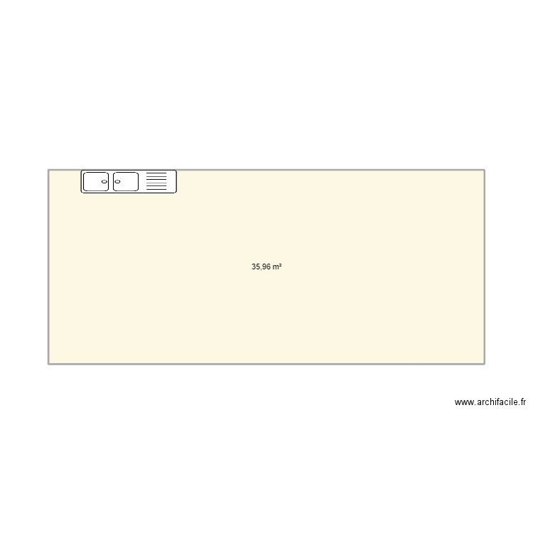cuisine mna. Plan de 0 pièce et 0 m2