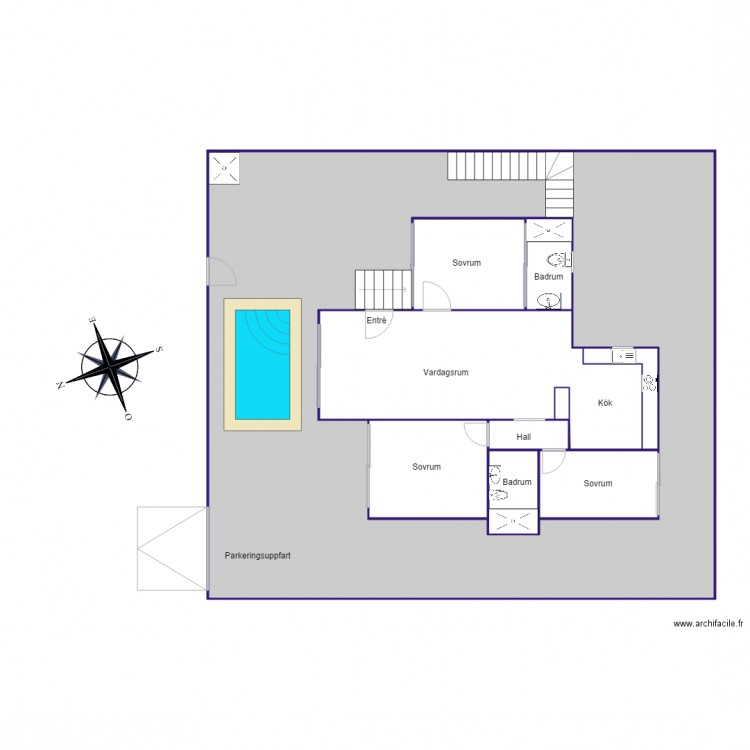 Renoverad villa La Florida. Plan de 0 pièce et 0 m2