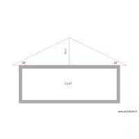 flat roof slope