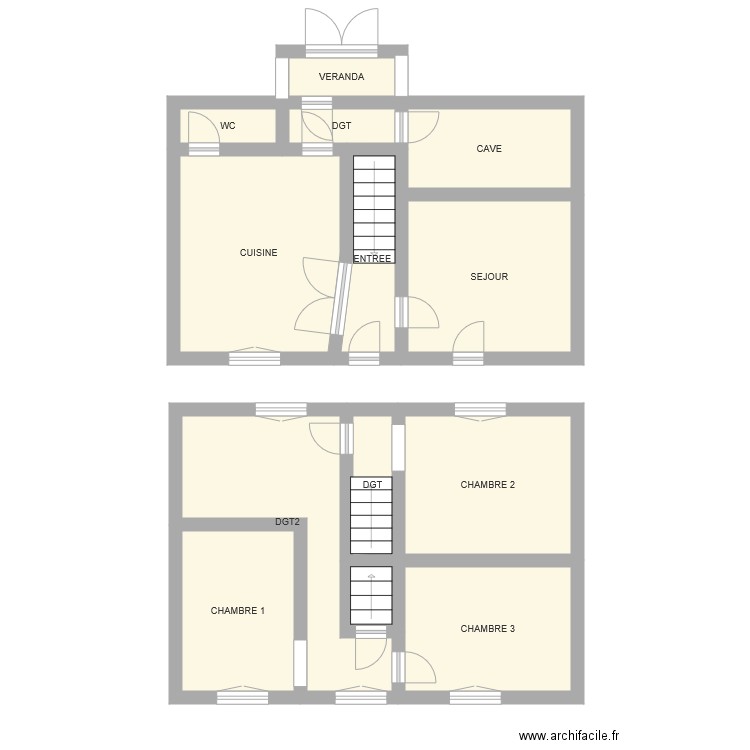 DEYRAT. Plan de 0 pièce et 0 m2