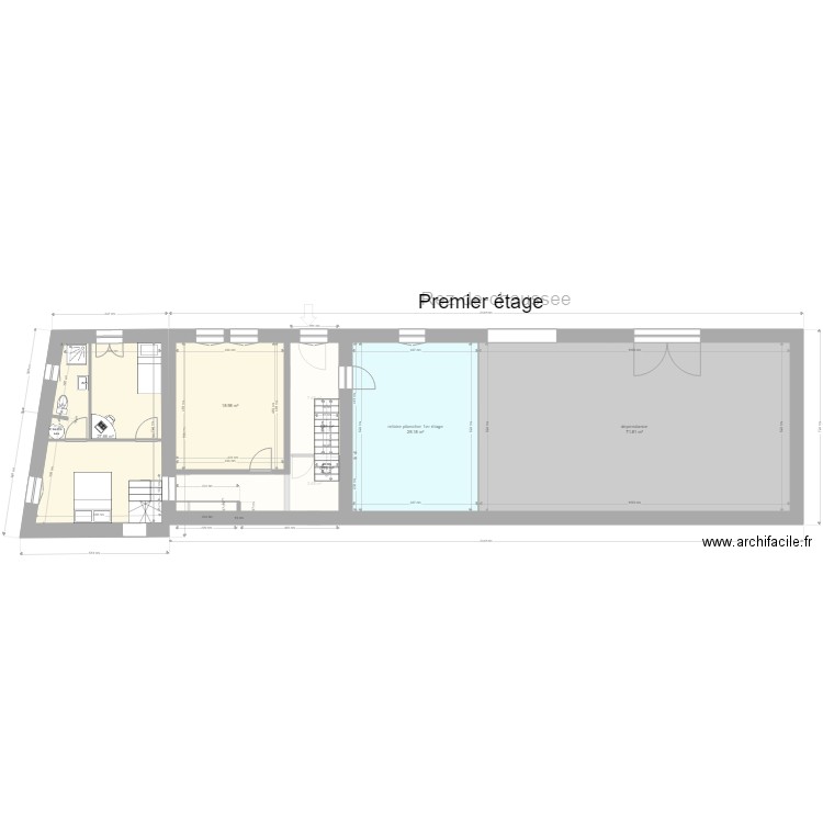 renovation evolutive 24 juillet 19. Plan de 0 pièce et 0 m2