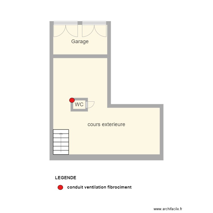 Bat 18 cours exterieure. Plan de 0 pièce et 0 m2