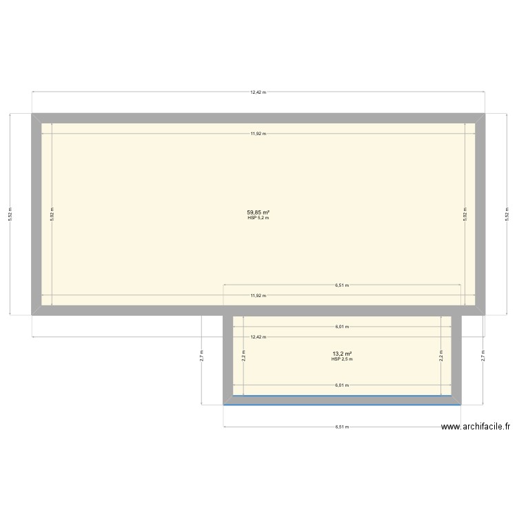 Contener. Plan de 0 pièce et 0 m2