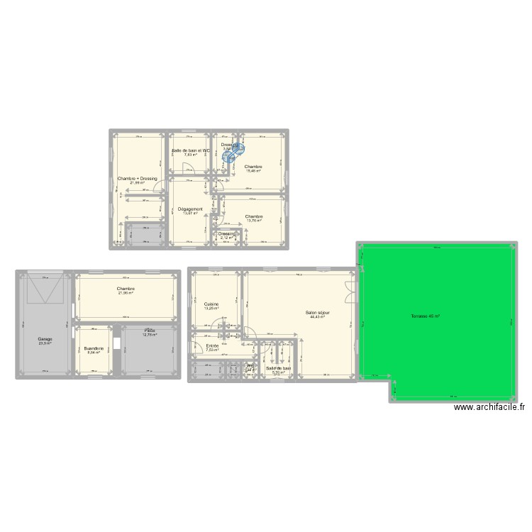 ALEXANDRE. Plan de 0 pièce et 0 m2
