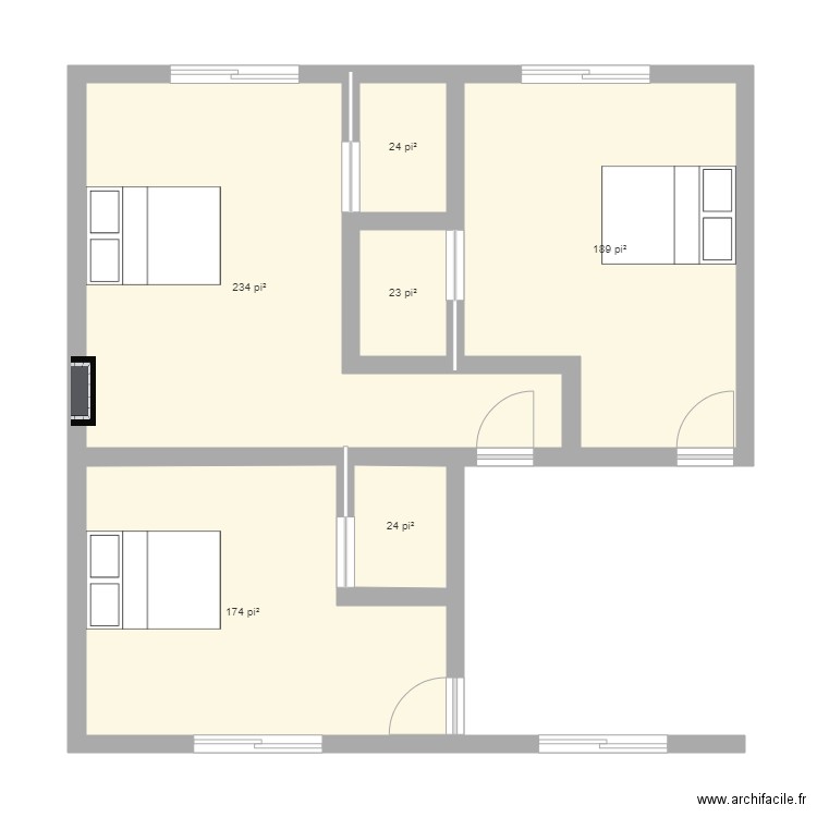 Merette1. Plan de 0 pièce et 0 m2