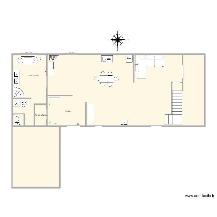 Maison Minard. Plan de 0 pièce et 0 m2