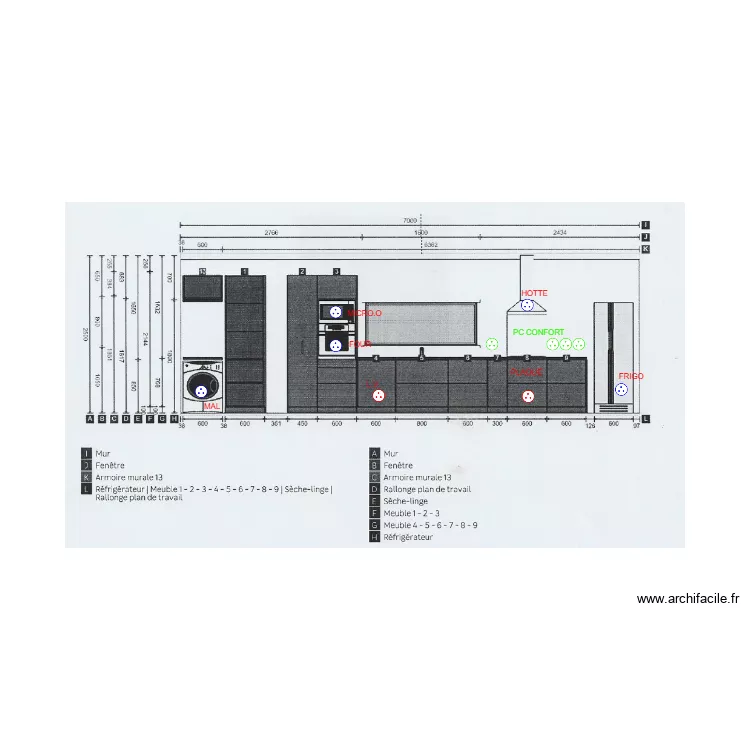 riviere cui. Plan de 